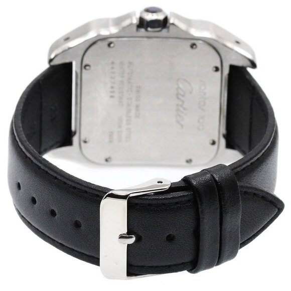 CARTIER Santos 100LM W20073X8 Silver Dial Automatic Men's Watch_898286 - Picture 3 of 6